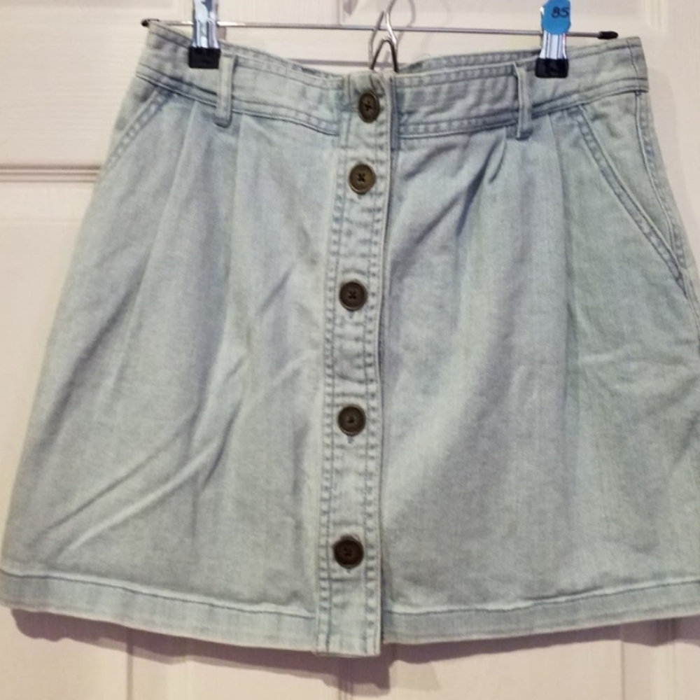 Only Macys Matthew Williamson for Impulse Denim Mini Skirt Size 4